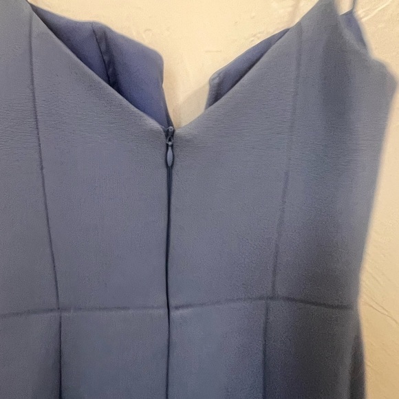 Nicholas Bandage Frill Wrap dress blue size 4 - Picture 9 of 10